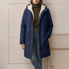 Rowanmere - Long Hooded Winter Coat Cold Weather Outdoors — view 5 of 10