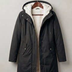 Rowanmere - Long Hooded Winter Coat Cold Weather Outdoors — view 9 of 10