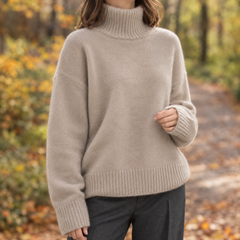 Sablene - Turtleneck Sweater Relaxed Fit Everyday Wear — view 4 of 6