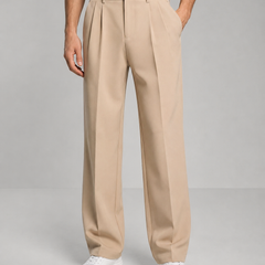 Sartoro - Pleated Front Trousers For Office And Weekend Wear