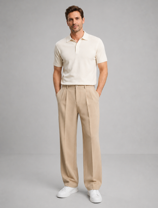 Sartoro - Pleated Front Trousers For Office And Weekend Wear — view 3 of 6