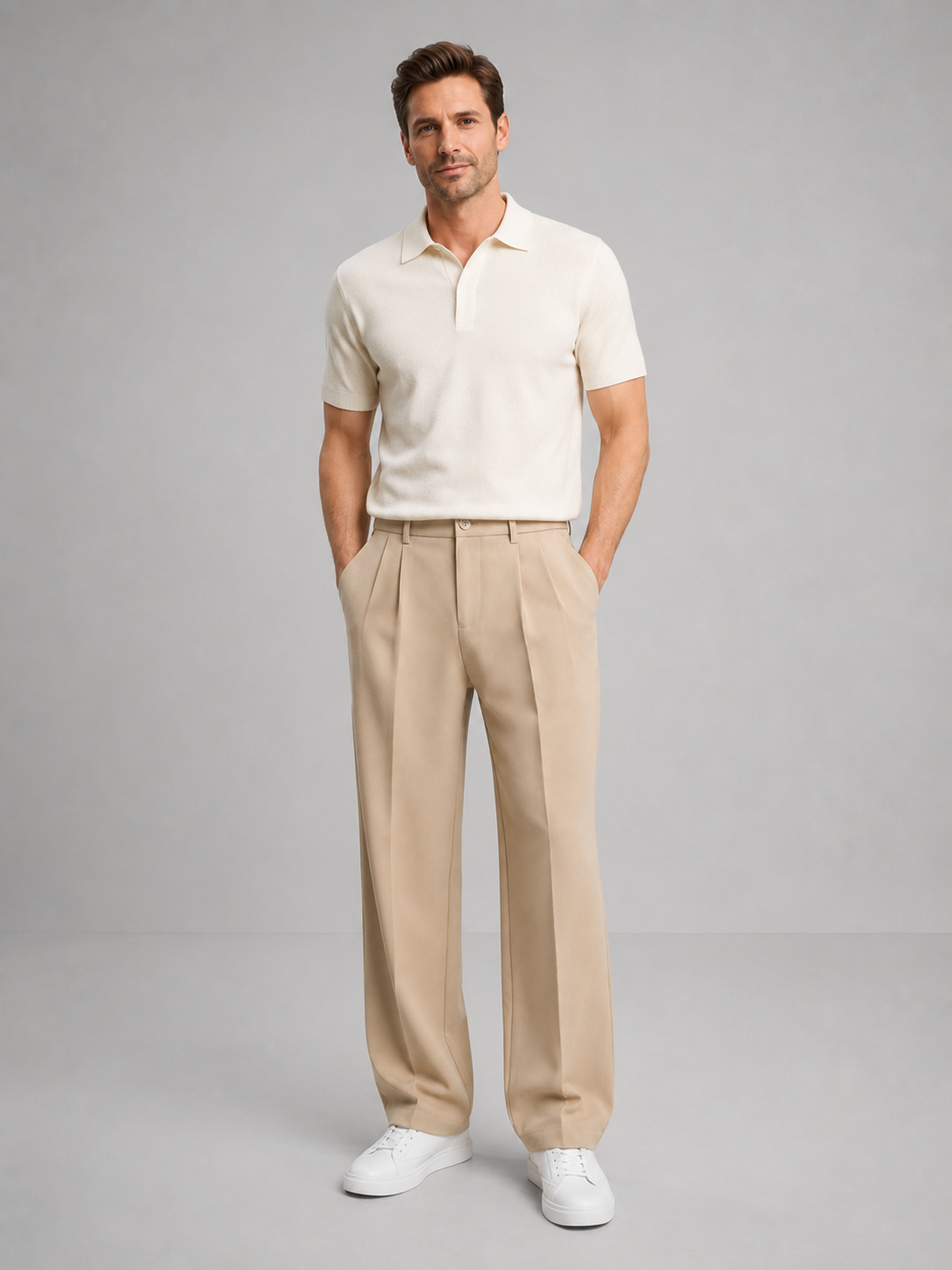 Sartoro - Pleated Front Trousers For Office And Weekend Wear — view 3 of 6