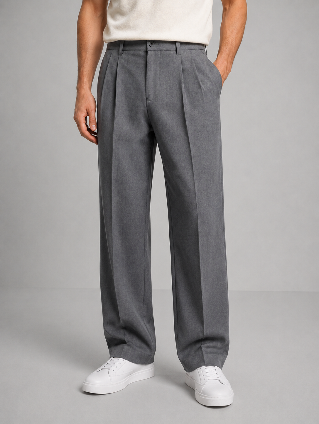 Sartoro - Pleated Front Trousers For Office And Weekend Wear — view 4 of 6