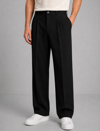 Sartoro - Pleated Front Trousers For Office And Weekend Wear — view 5 of 6