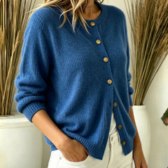Selvane - Ribbed Knit Cardigan Everyday Layering — view 5 of 10
