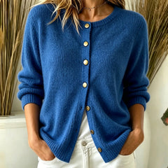 Selvane - Ribbed Knit Cardigan Everyday Layering — view 6 of 10