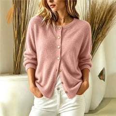Selvane - Ribbed Knit Cardigan Everyday Layering — view 7 of 10