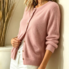 Selvane - Ribbed Knit Cardigan Everyday Layering — view 8 of 10