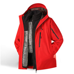 Sheltera - Two Piece Waterproof Jacket Set Cool Weather Layering