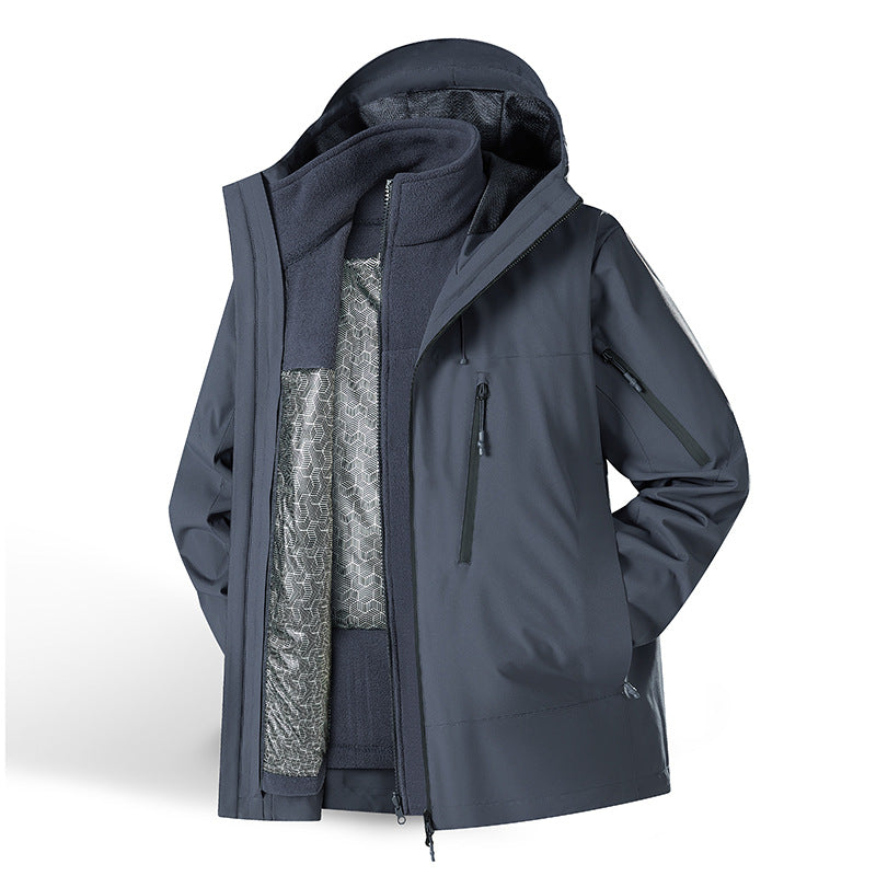 Sheltera - Two Piece Waterproof Jacket Set Cool Weather Layering — view 3 of 10