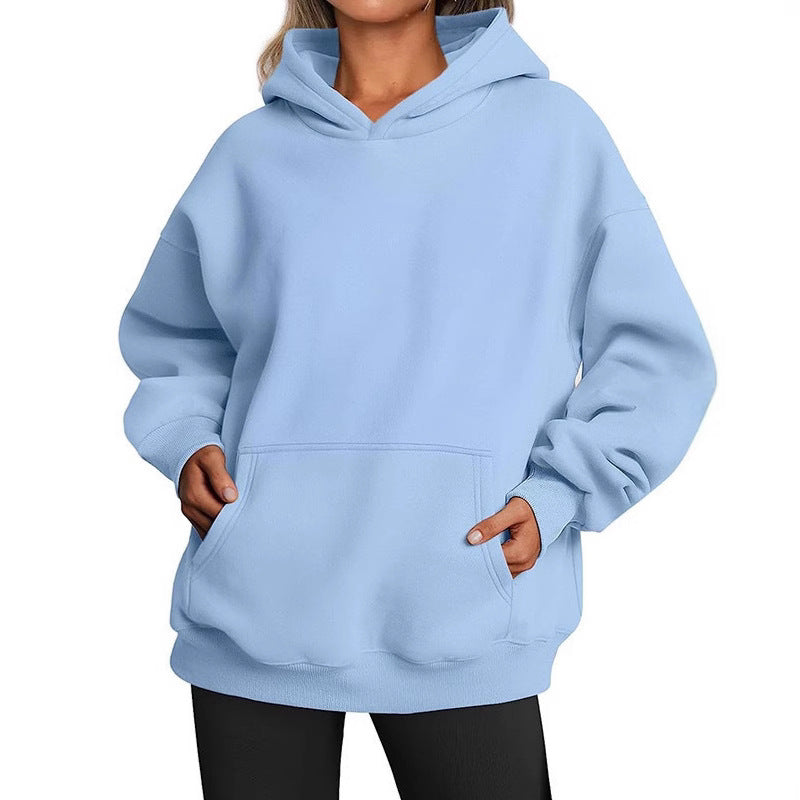 Marlowick - Oversized Long Sleeve Hoodie Everyday Layering