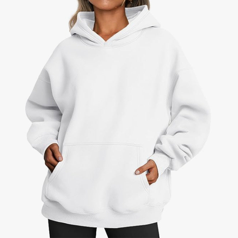 Marlowick - Oversized Long Sleeve Hoodie Everyday Layering — view 10 of 10