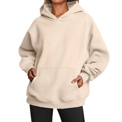 Marlowick - Oversized Long Sleeve Hoodie Everyday Layering — view 3 of 10