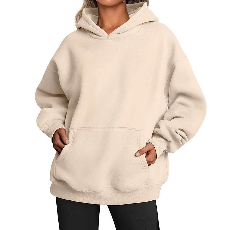 Marlowick - Oversized Long Sleeve Hoodie Everyday Layering — view 3 of 10