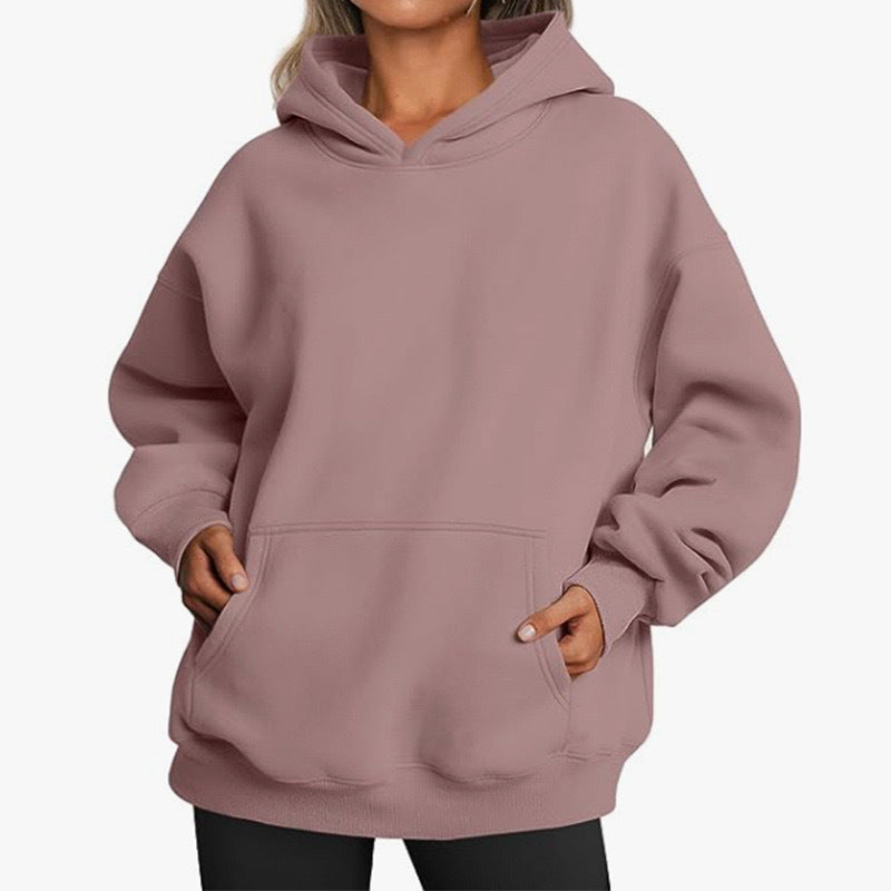 Marlowick - Oversized Long Sleeve Hoodie Everyday Layering — view 7 of 10