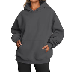 Marlowick - Oversized Long Sleeve Hoodie Everyday Layering — view 8 of 10