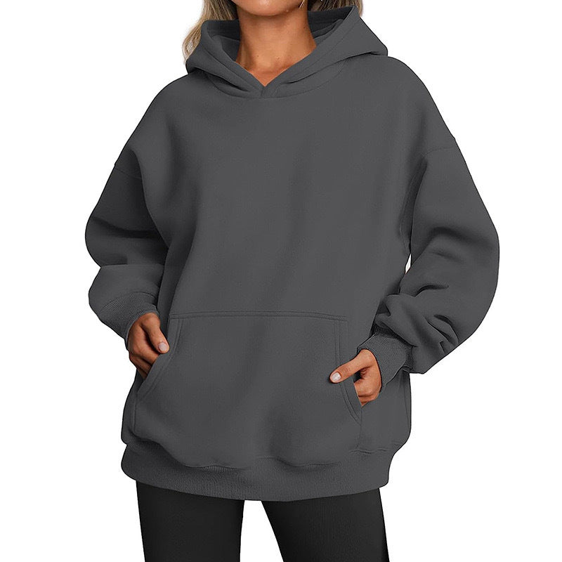 Marlowick - Oversized Long Sleeve Hoodie Everyday Layering — view 8 of 10
