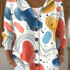 Sylvenne - Hooded Button Front Cardigan Everyday Layering — view 3 of 6