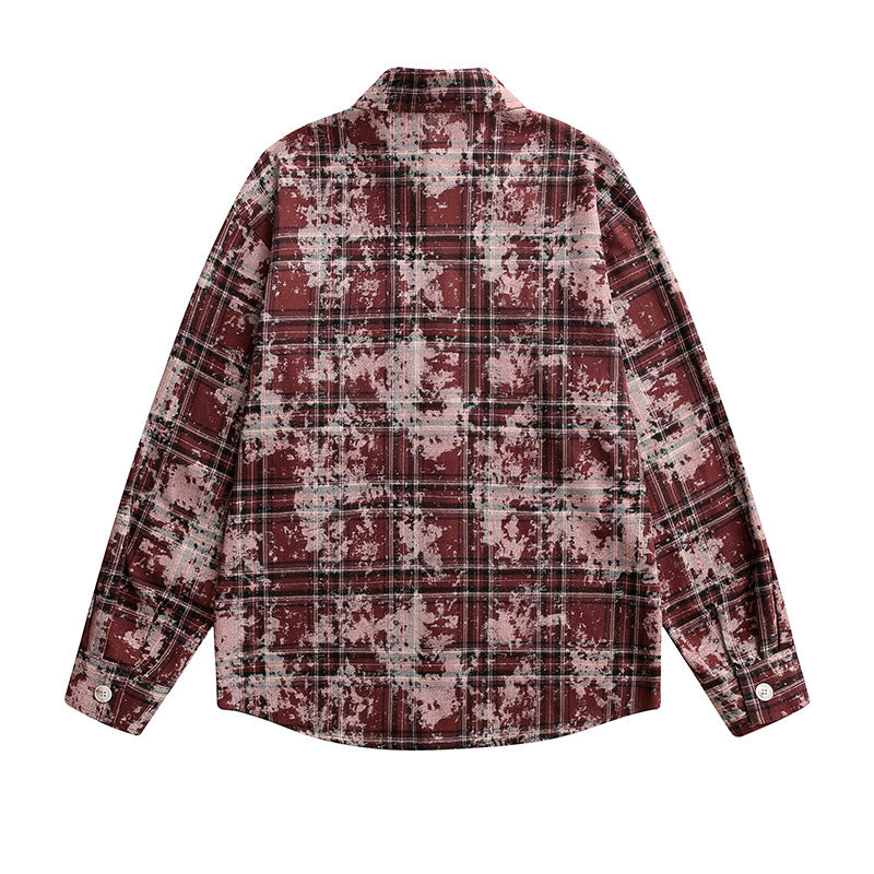 Tartona - Oversized Check Shirt Jacket Everyday Layering — view 4 of 7