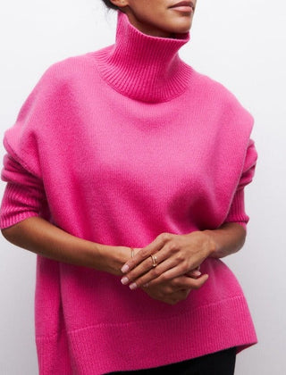 Tavelle - Turtleneck Knit Sweater Cold Weather Layering — view 5 of 9