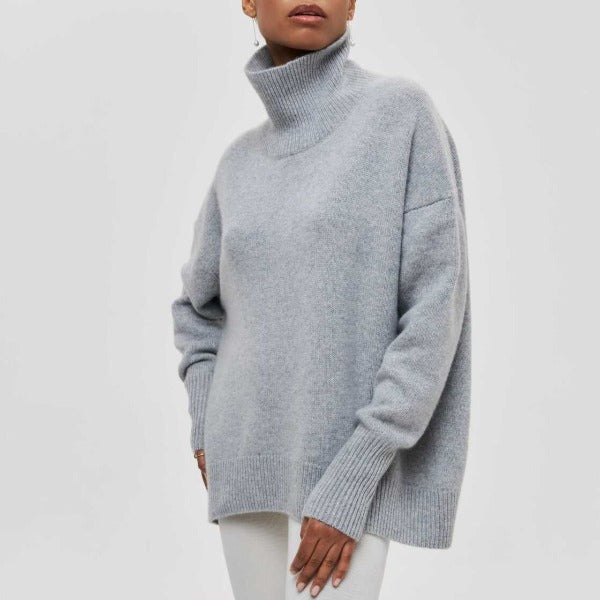 Tavelle - Turtleneck Knit Sweater Cold Weather Layering — view 7 of 9