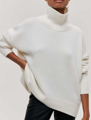 Tavelle - Turtleneck Knit Sweater Cold Weather Layering — view 9 of 9