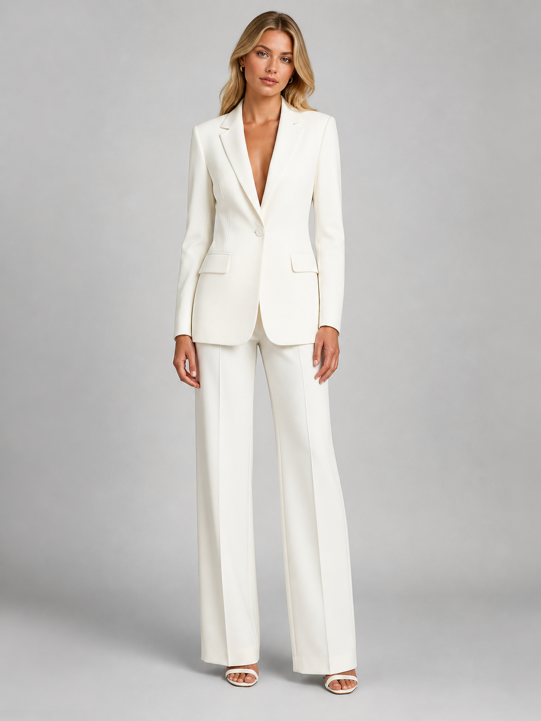 Tavena - Tailored Blazer And Trouser Set Smart Occasions