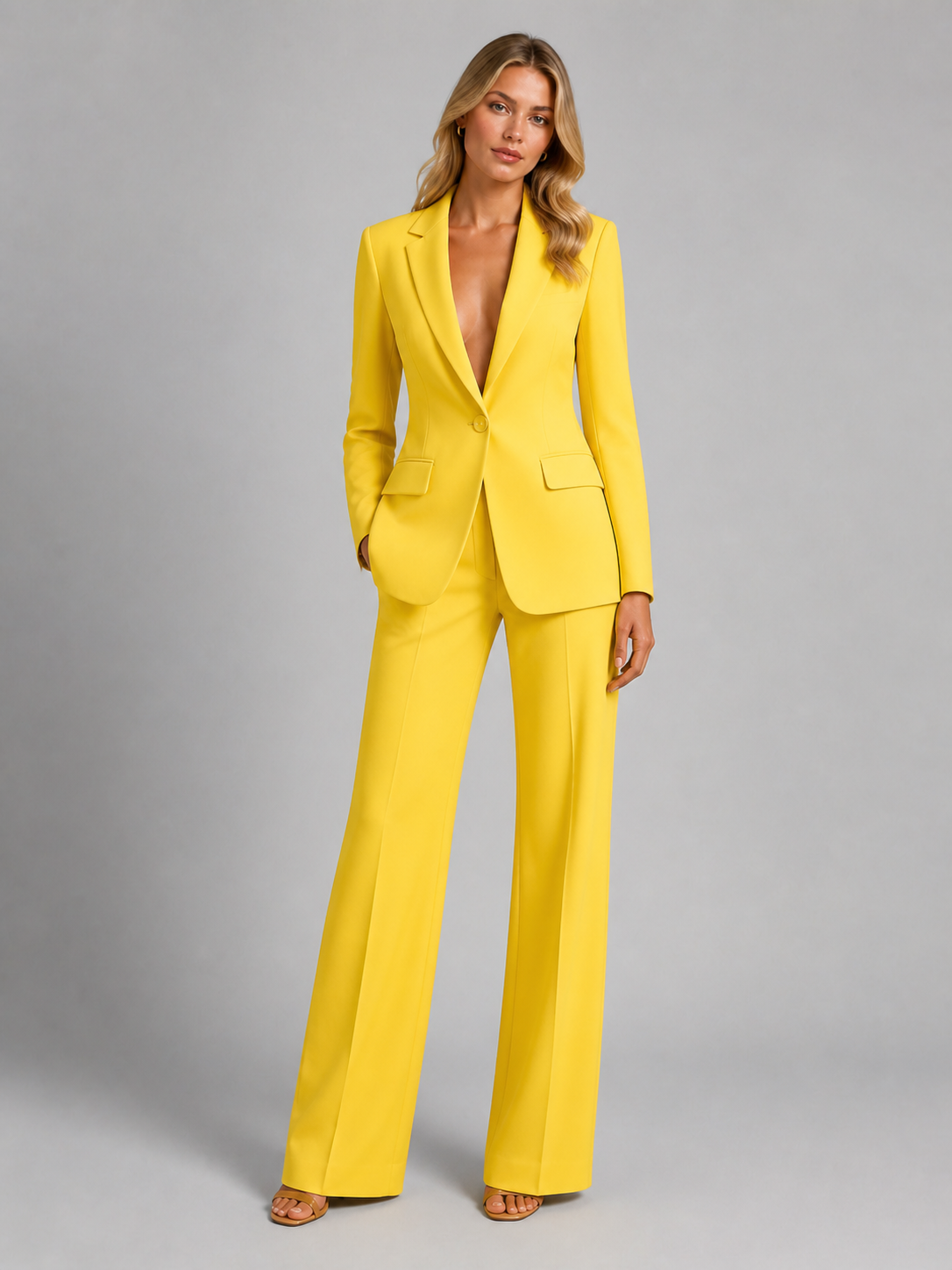 Tavena - Tailored Blazer And Trouser Set Smart Occasions — view 6 of 7