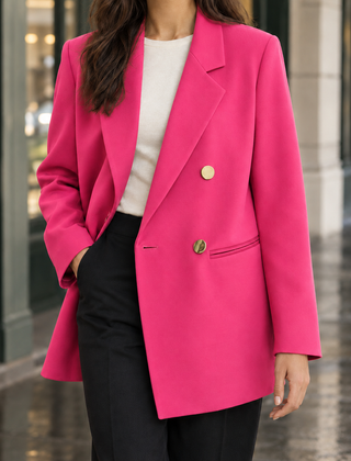 Tessora - Tailored Longline Jacket Cool Weather Layering — view 3 of 3