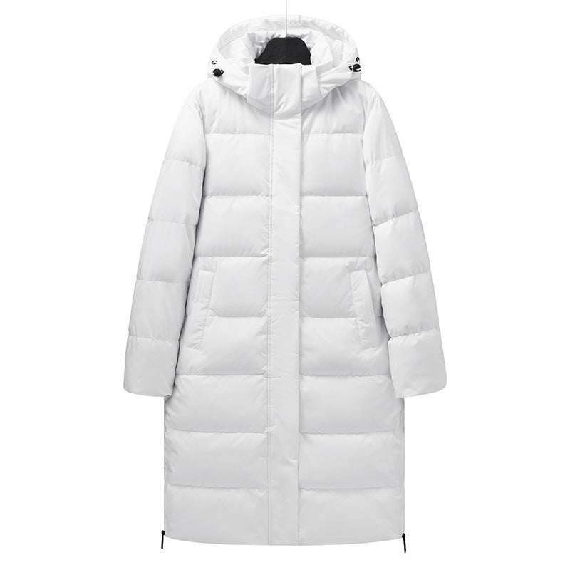 Thermelle - Maxi Length Quilted Thermal Winter Coat — view 2 of 7