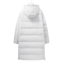 Thermelle - Maxi Length Quilted Thermal Winter Coat — view 3 of 7