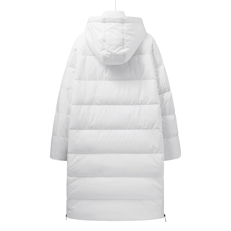 Thermelle - Maxi Length Quilted Thermal Winter Coat — view 3 of 7
