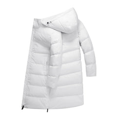 Thermelle - Maxi Length Quilted Thermal Winter Coat — view 4 of 7