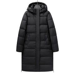 Thermelle - Maxi Length Quilted Thermal Winter Coat — view 7 of 7