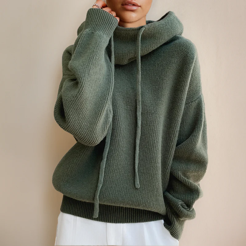 Thermelle - Wool Turtleneck Sweater Cold Weather Layering
