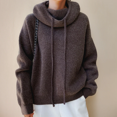Thermelle - Wool Turtleneck Sweater Cold Weather Layering — view 3 of 6