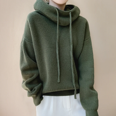 Thermelle - Wool Turtleneck Sweater Cold Weather Layering — view 5 of 6