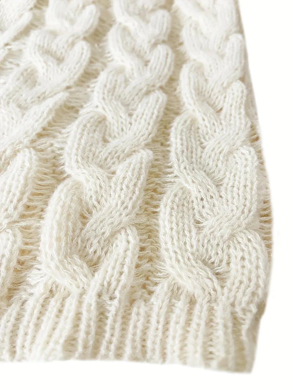 Thistlewick - Hooded Cable Knit Pullover For Everyday Layering — view 3 of 6