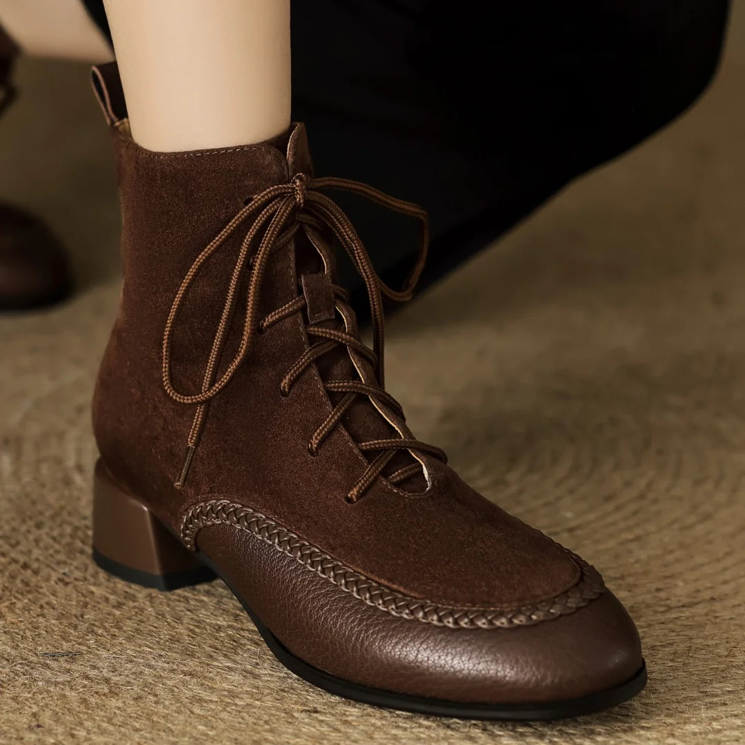 Thornelle - Lace Up Ankle Boot Everyday Wear — view 2 of 10