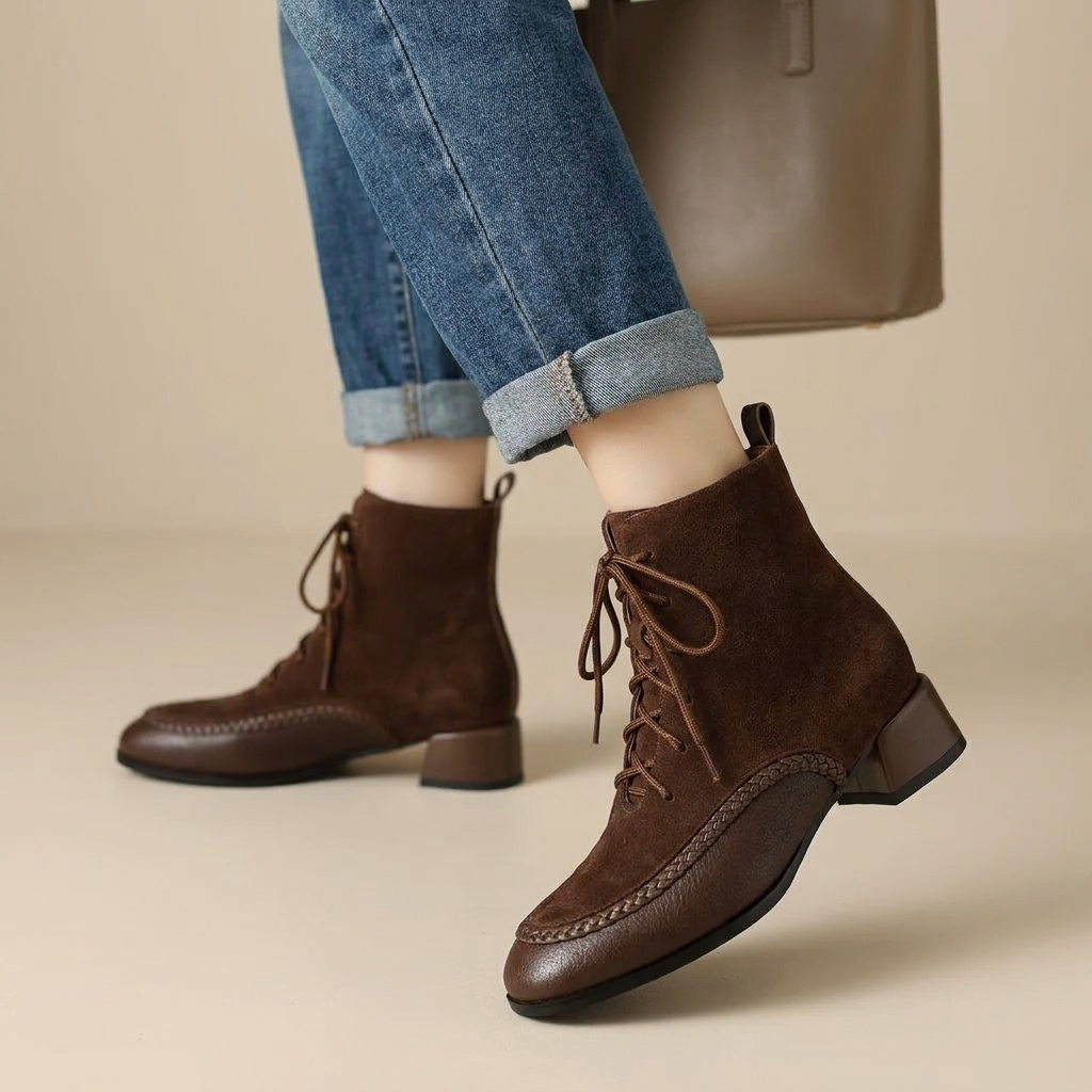 Thornelle - Lace Up Ankle Boot Everyday Wear — view 3 of 10