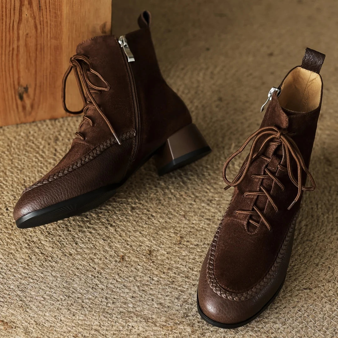 Thornelle - Lace Up Ankle Boot Everyday Wear — view 9 of 10
