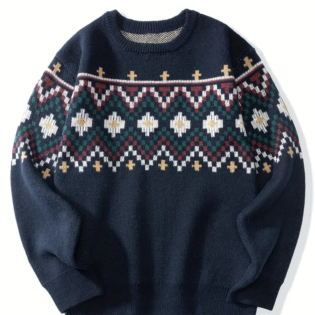 Thornvale - Soft Knit Pullover Sweater Casual Layering