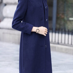 Vaeline - Womens Wool Blend Pea Coat Winter Layering — view 3 of 6