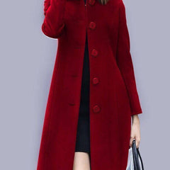 Vaeline - Womens Wool Blend Pea Coat Winter Layering — view 6 of 6