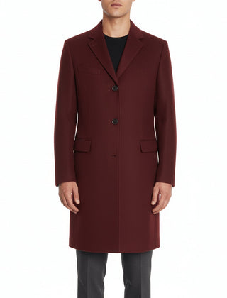 Vastara - Double Breasted Wool Overcoat For Winter
