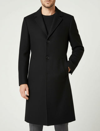 Vastara - Double Breasted Wool Overcoat For Winter — view 3 of 5