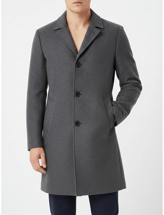 Vastara - Double Breasted Wool Overcoat For Winter — view 4 of 5