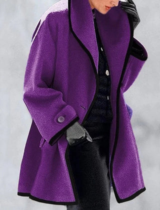 Vasterlie - Oversized Shawl Collar Trench Coat Autumn Layering — view 3 of 7