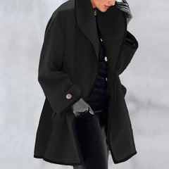 Vasterlie - Oversized Shawl Collar Trench Coat Autumn Layering — view 5 of 7