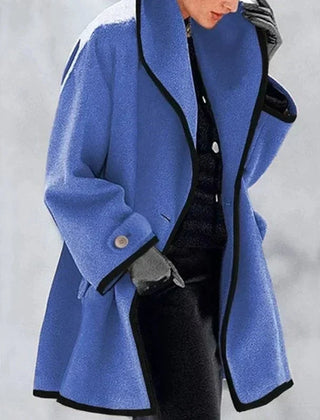 Vasterlie - Oversized Shawl Collar Trench Coat Autumn Layering — view 6 of 7